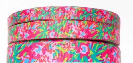 Amazon.com: 3yds Lilly Inspired Lulu Flamingo Pink 5/8